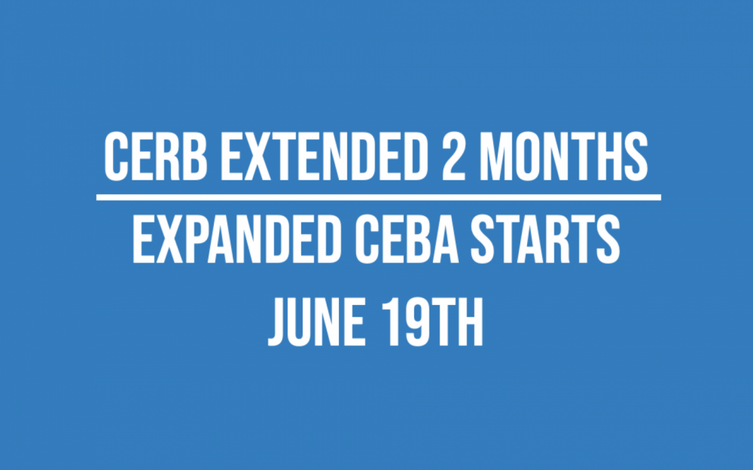 CERB Extended | Business Owners who did not qualify previously – expanded CEBA starts June 19th